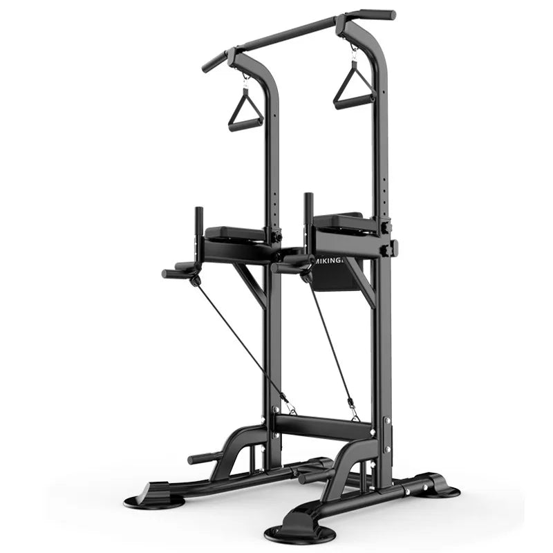 Cito Thriven pull-up and dip station with bench and rack for strength training and bodyweight exercises, sturdy fitness equipment