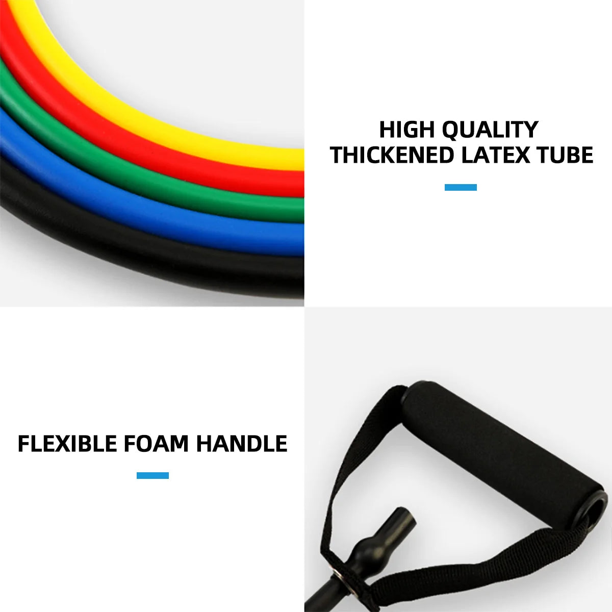 Cito Thriven elastic pull rope trainer for resistance training, featuring adjustable resistance and durable handles for effective workouts.