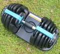 Cito Thriven adjustable dumbbell weight set with multiple weights and handles, ideal for strength training and home workouts