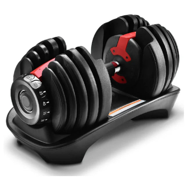 Cito Thriven portable adjustable dumbbells with 24kg to 40kg weight range, featuring a sleek design and ergonomic handles.