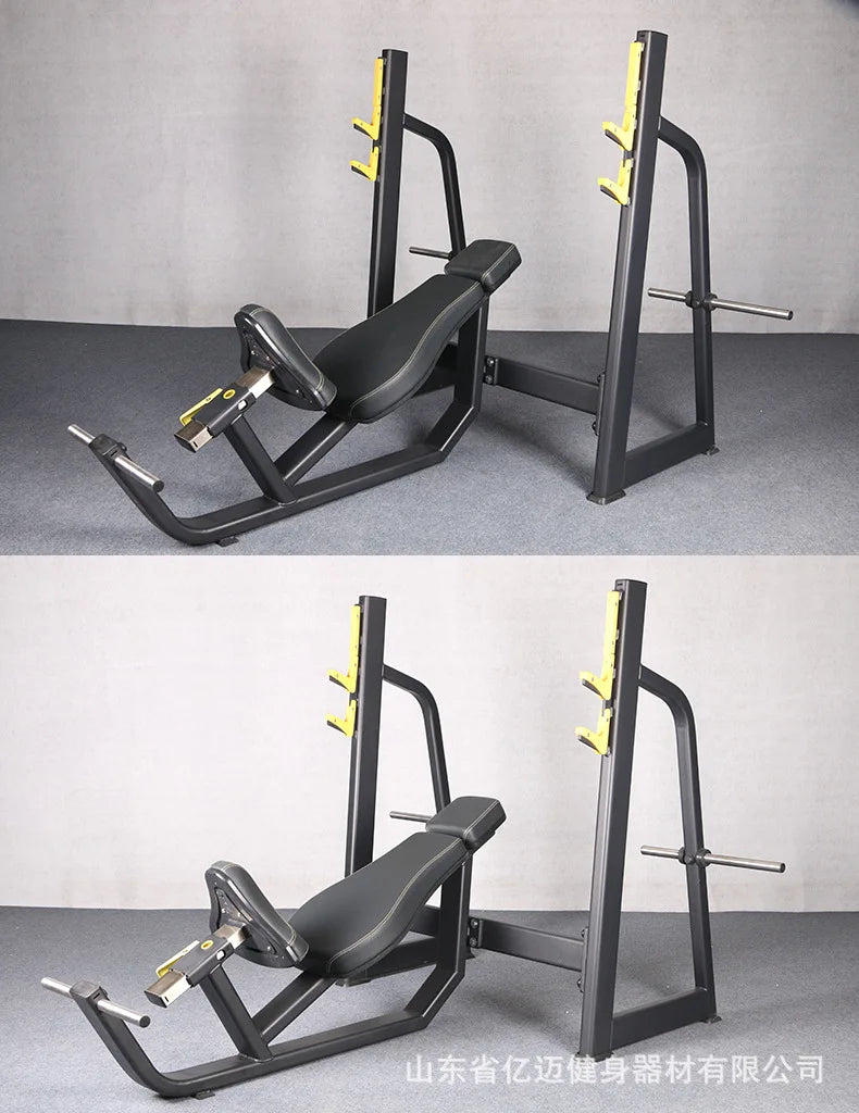 Cito Thriven seated chest press machine for strength training, with padded seat and adjustable weight stack in a gym setting