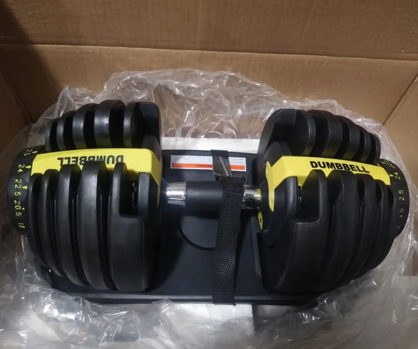 Cito Thriven adjustable dumbbell weight set with multiple plates and handles for customizable strength training.