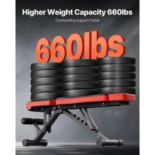 Cito Thriven adjustable weight bench with padded seat and backrest for versatile strength training and fitness workouts.