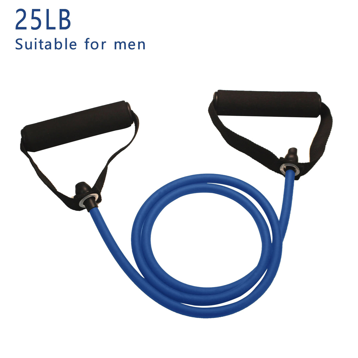 Cito Thriven resistance bands with handles for strength training, shown coiled on a white background.