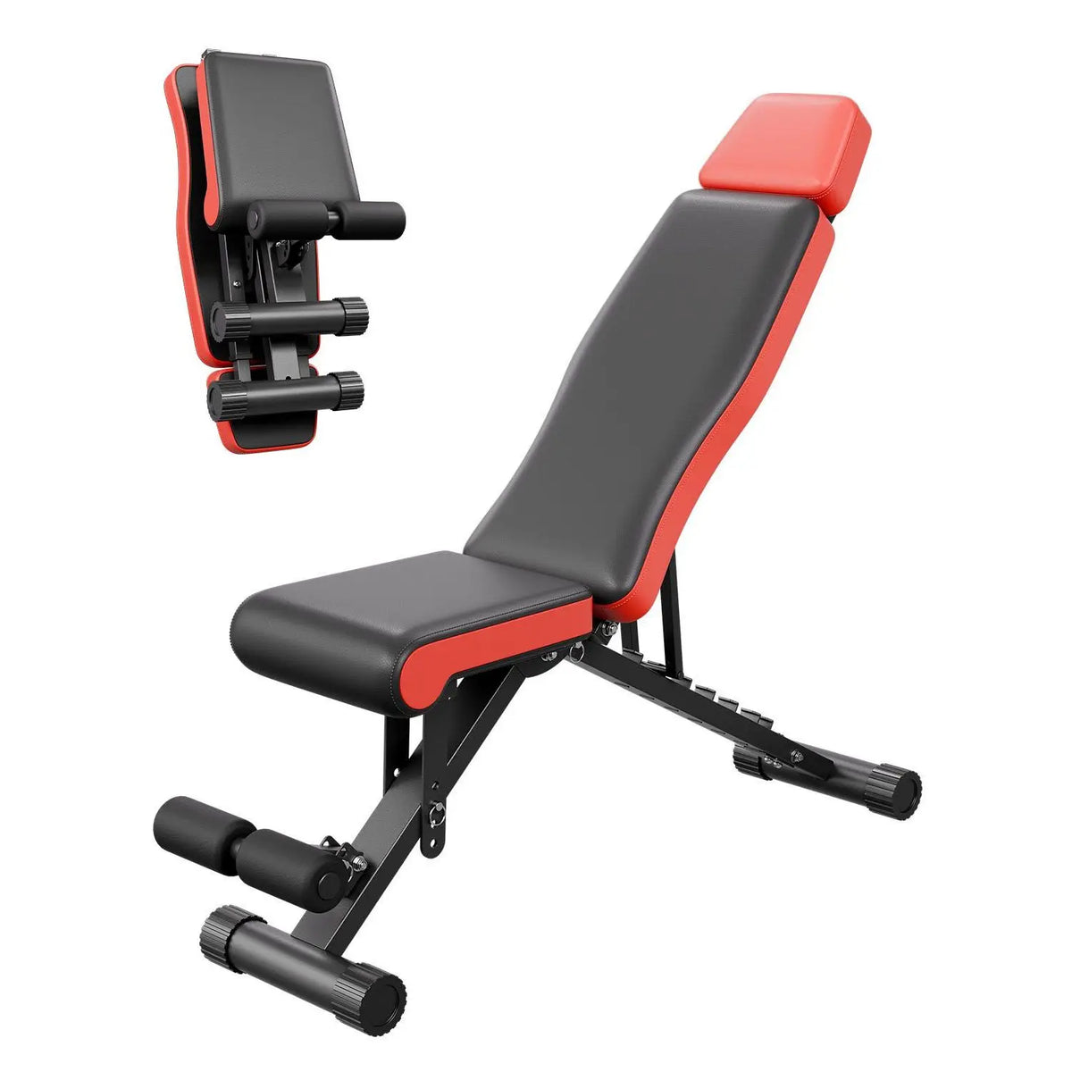 Cito Thriven adjustable weight bench with padded seat and backrest, suitable for strength training and home gym workouts.