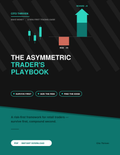 Cover image of Cito Thriven's The Asymmetric Trader's Playbook digital guide for trading strategies and analysis.